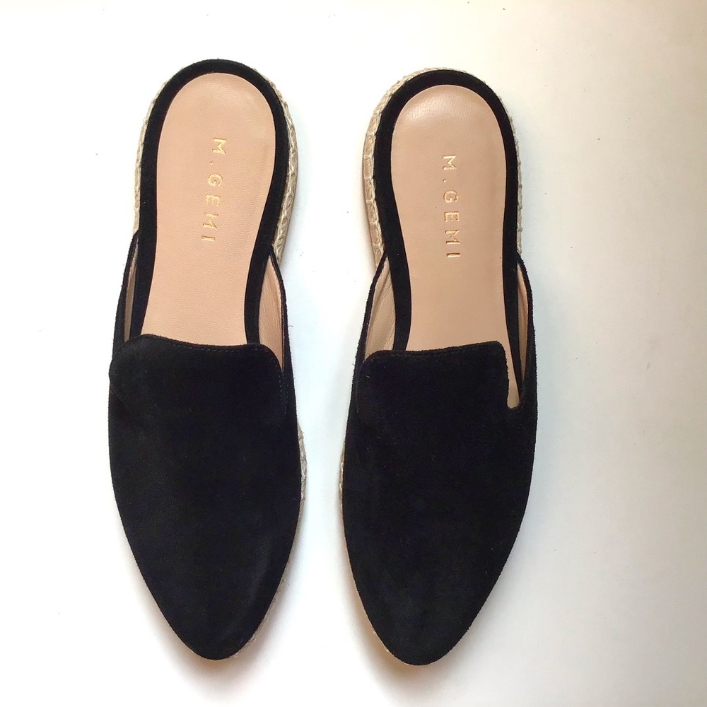 M. Gemi Black Flats